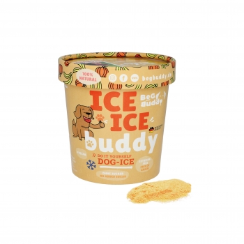 ICE ICE BUDDY – Banane & Kürbis Eispulver für Hundeeis
